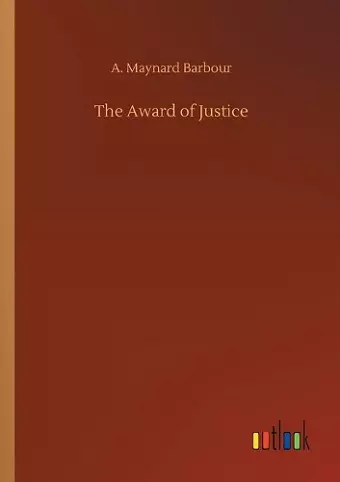 The Award of Justice cover