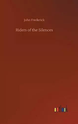 Riders of the Silences cover