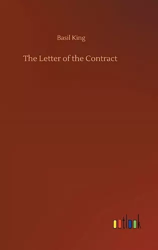 The Letter of the Contract cover