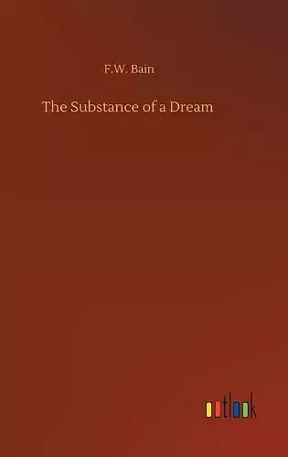 The Substance of a Dream cover