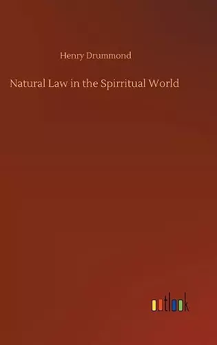 Natural Law in the Spirritual World cover