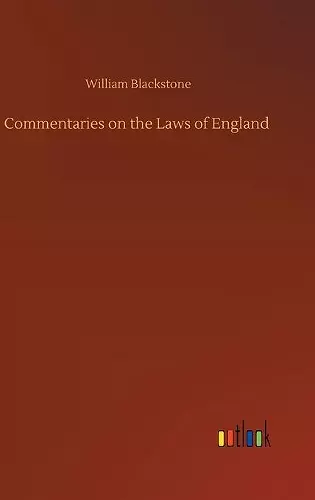 Commentaries on the Laws of England cover