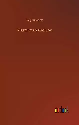 Masterman and Son cover