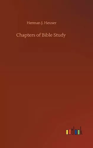 Chapters of Bible Study cover