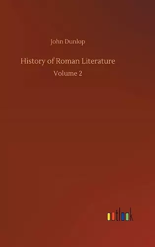 History of Roman Literature cover