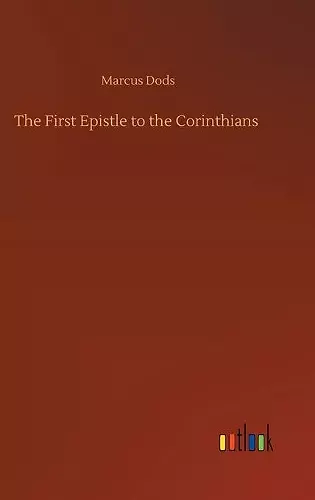 The First Epistle to the Corinthians cover