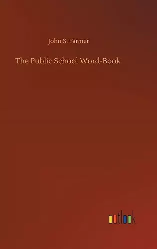 The Public School Word-Book cover