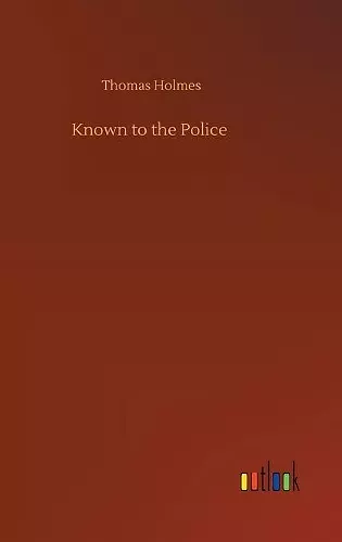 Known to the Police cover