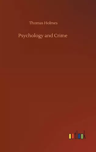 Psychology and Crime cover
