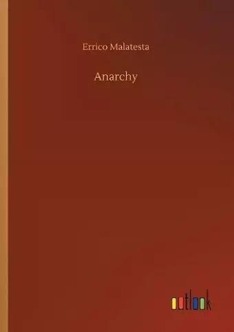 Anarchy cover