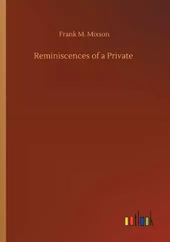 Reminiscences of a Private cover