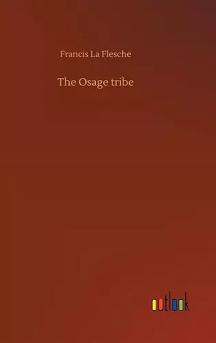 The Osage tribe cover