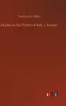 Studies in the Poetry of Italy, I. Roman cover