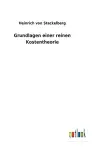 Grundlagen einer reinen Kostentheorie cover