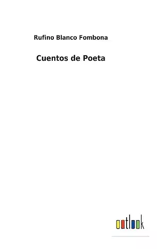 Cuentos de Poeta cover