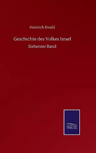 Geschichte des Volkes Israel cover