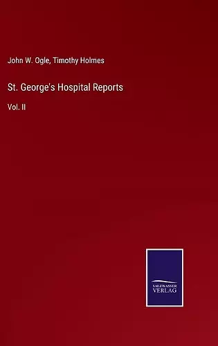 St. George's Hospital Reports cover