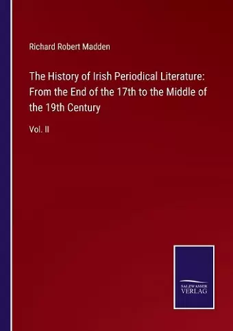 The History of Irish Periodical Literature cover