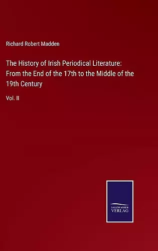 The History of Irish Periodical Literature cover