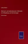 Alte hoch- und niederdeutsche Volkslieder mit Abhandlung und Anmerkungen cover