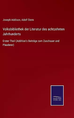 Volksbibliothek der Literatur des achtzehnten Jahrhunderts cover