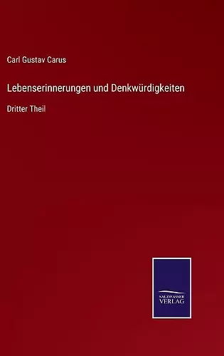 Lebenserinnerungen und Denkwürdigkeiten cover