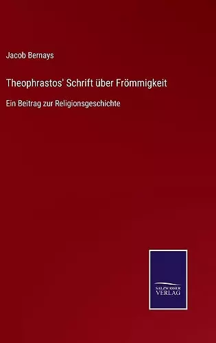 Theophrastos' Schrift über Frömmigkeit cover