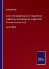 Generelle Morphologie der Organismen cover