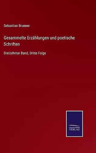Gesammelte Erzählungen und poetische Schriften cover