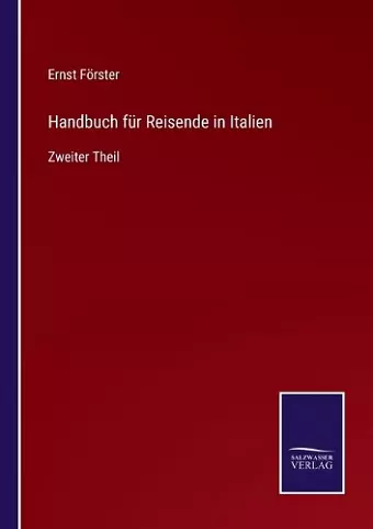 Handbuch für Reisende in Italien cover