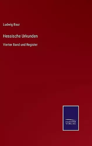 Hessische Urkunden cover