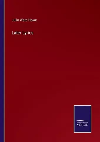 Later Lyrics cover