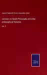 Lectures on Greek Philosophy and other philosophical Remains cover