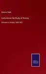 Lectures on the Study of History cover