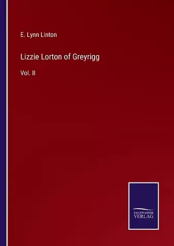 Lizzie Lorton of Greyrigg cover