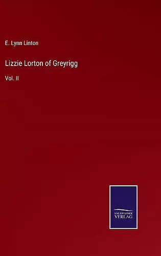 Lizzie Lorton of Greyrigg cover