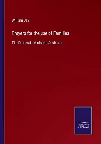 Prayers for the use of Families cover