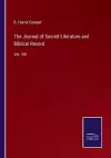 The Journal of Sacred Literature and Biblical Record cover