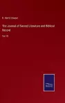 The Journal of Sacred Literature and Biblical Record cover