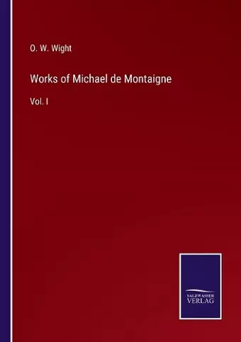 Works of Michael de Montaigne cover