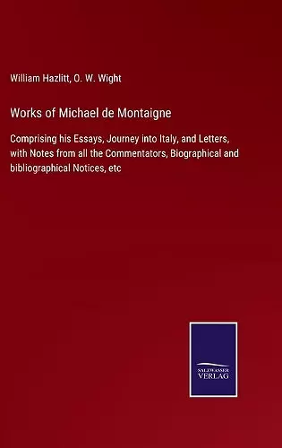 Works of Michael de Montaigne cover