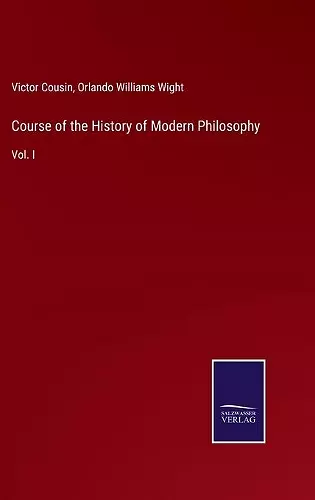 Course of the History of Modern Philosophy cover