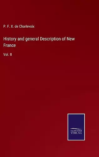 History and general Description of New France cover