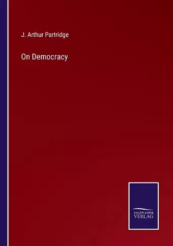 On Democracy cover