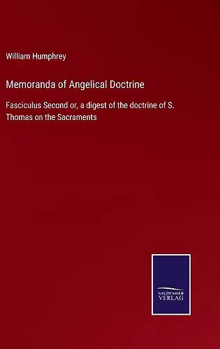 Memoranda of Angelical Doctrine cover