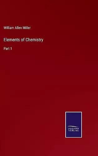 Elements of Chemistry cover