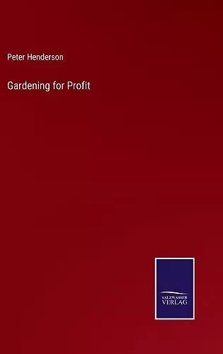 Gardening for Profit cover