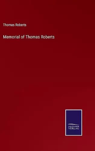 Memorial of Thomas Roberts cover