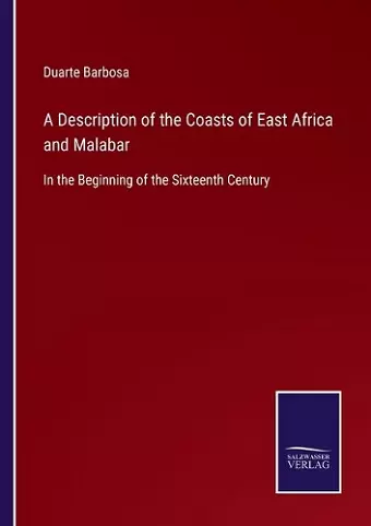 A Description of the Coasts of East Africa and Malabar cover