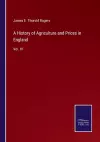 A History of Agriculture and Prices in England cover